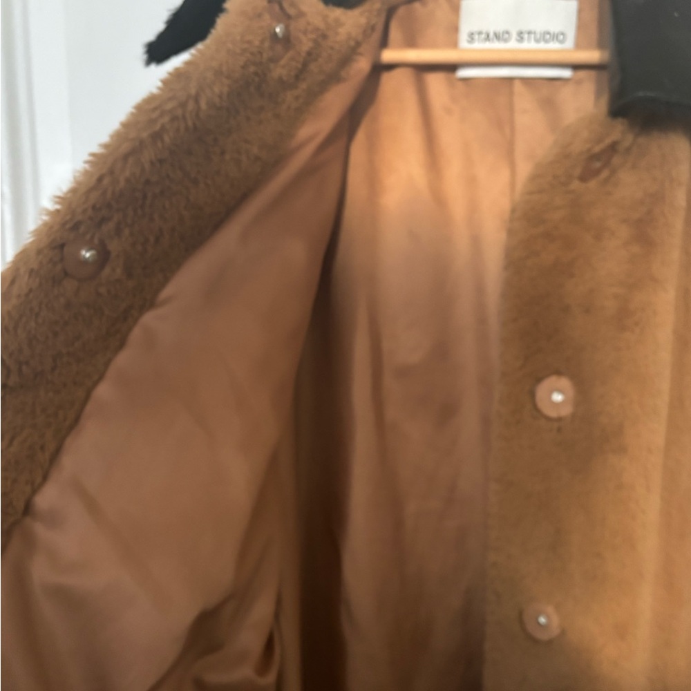 Stand Studio Pamella Velvety Fur Coat - Picture 4 of 8